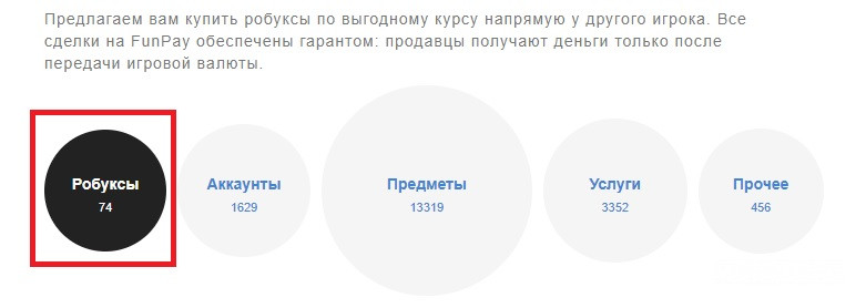 Прочее Roblox / FunPay