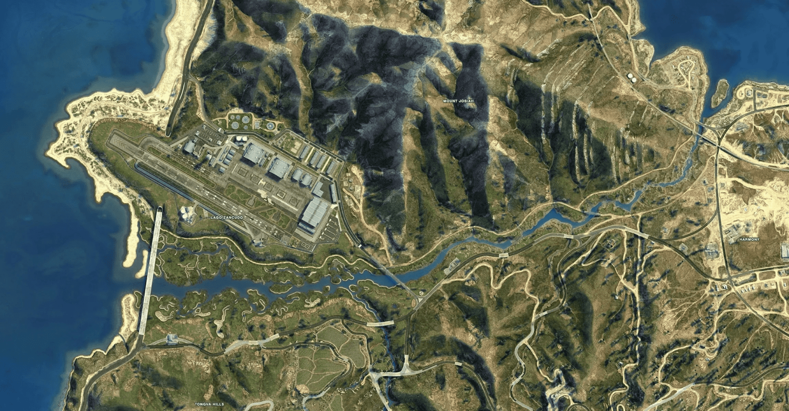 Фото военная база в гта 5 на карте фото