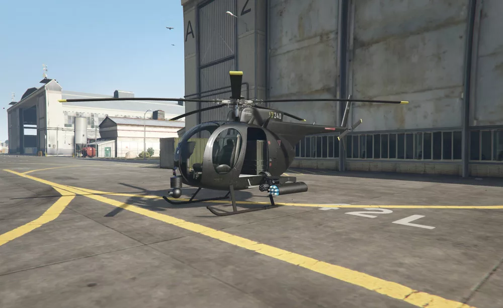 Raiding the military base in GTA online. - YouTube