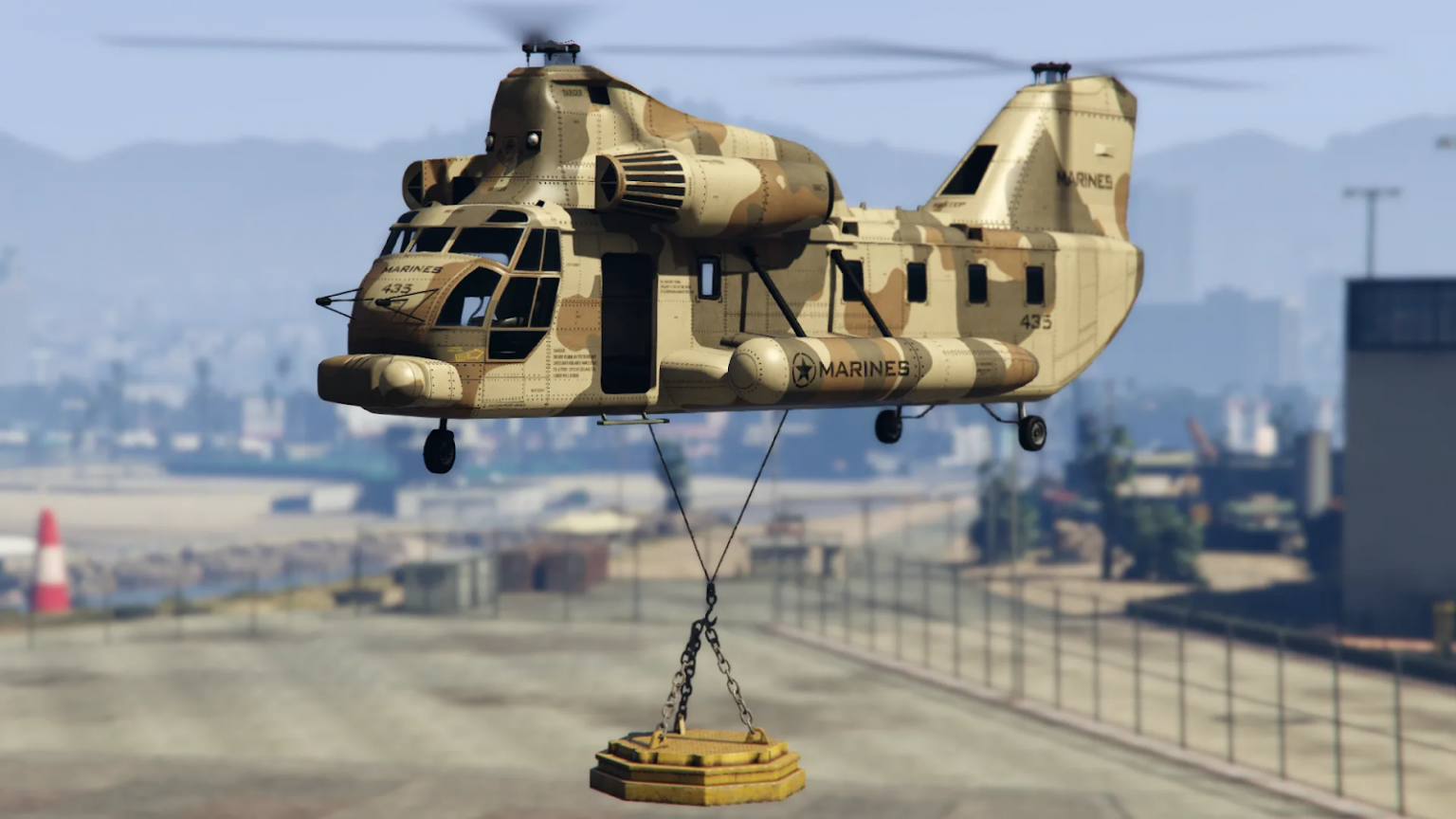 Gta 5 вертолет на базе фото 10