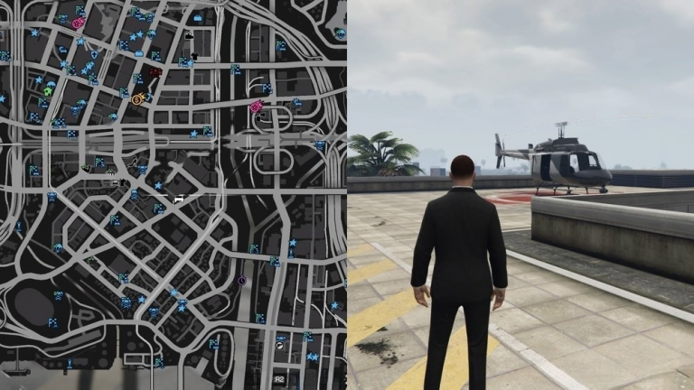 Вертолеты в GTA 5: где найти на карте, какие есть и как управлять