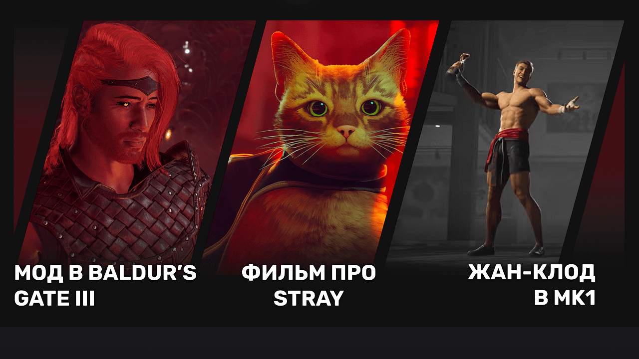 Жан-Клод Ван Дамм в MK1, бесплатная игра от EGS и фильм по Stray — дайджест  недели от 1Lag