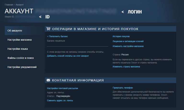 Как узнать логин в Steam: где найти и посмотреть