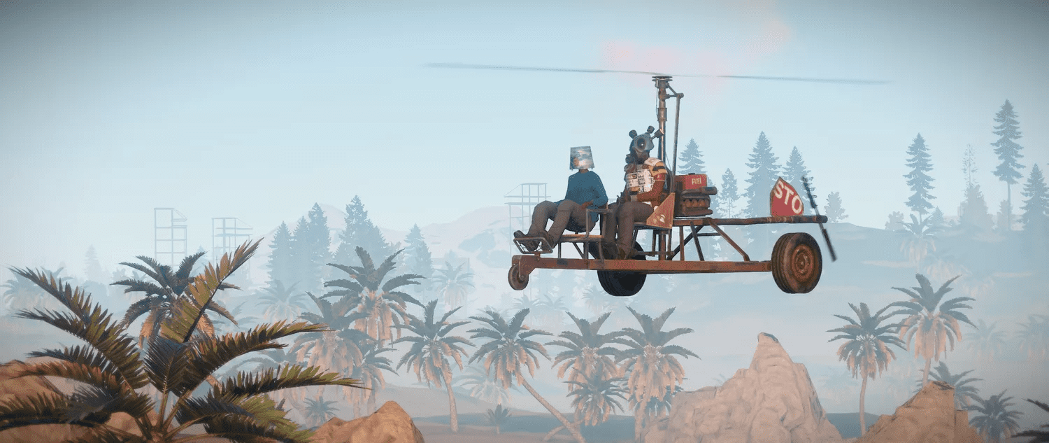 Коптер в Rust: как летать, управлять, сервера для тренировки и где купить