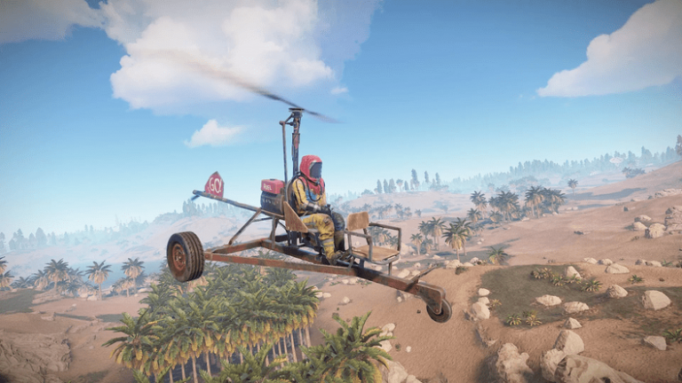 Коптер в Rust: как летать, управлять, сервера для тренировки и где купить